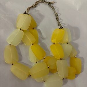 The Limited Yellow and Cream Necklace